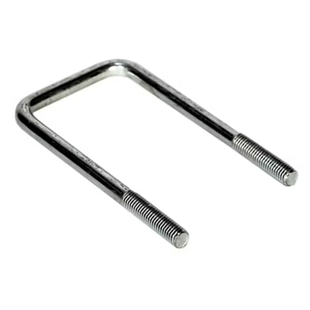 (image for) Square U-Bolt 3 1/8" x 6 1/2" Zinc Dexter/Redneck #UBZC12X312X650