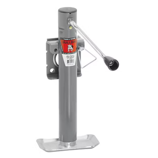 (image for) Bulldog Trailer Swivel Jack 2,000 lb. Side Wind Dexter/Redneck #151101