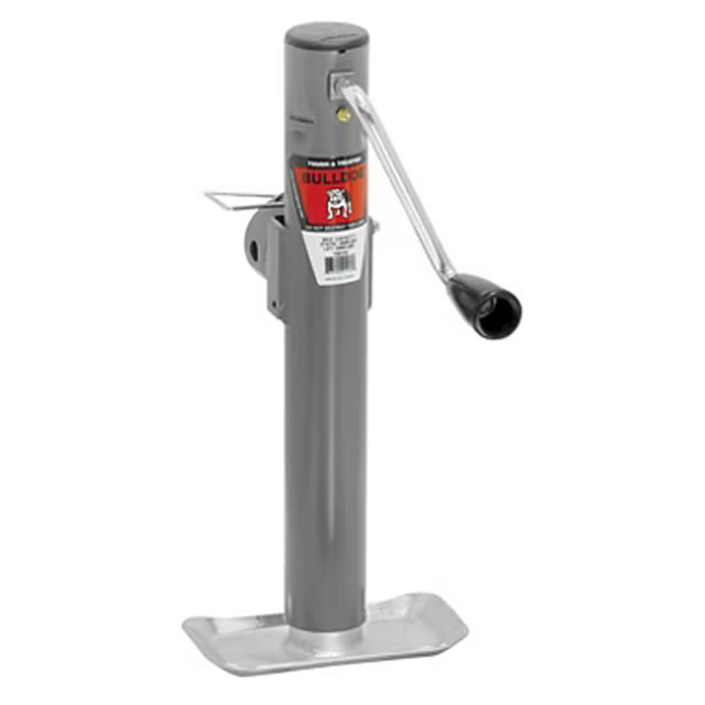 (image for) Bulldog Trailer Pipe Mount Jack 2,000 lb. Side Wind Dexter/Redneck #158109