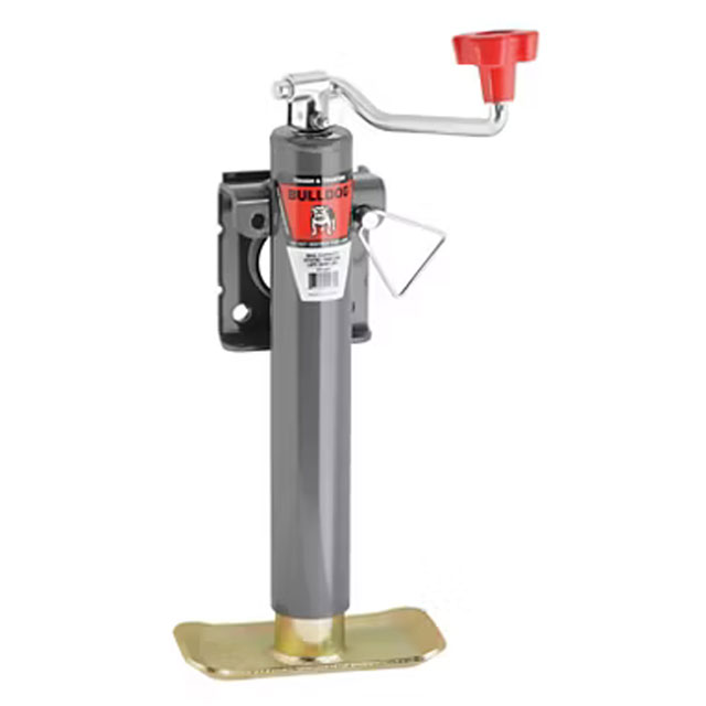 (image for) Bulldog Trailer Swivel Jack 2,000 lb. Top Wind Dexter/Redneck #171401