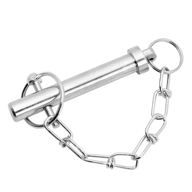 (image for) Trailer Dropleg Jack Pin & Chain 190 Series Dexter/Redneck #701472