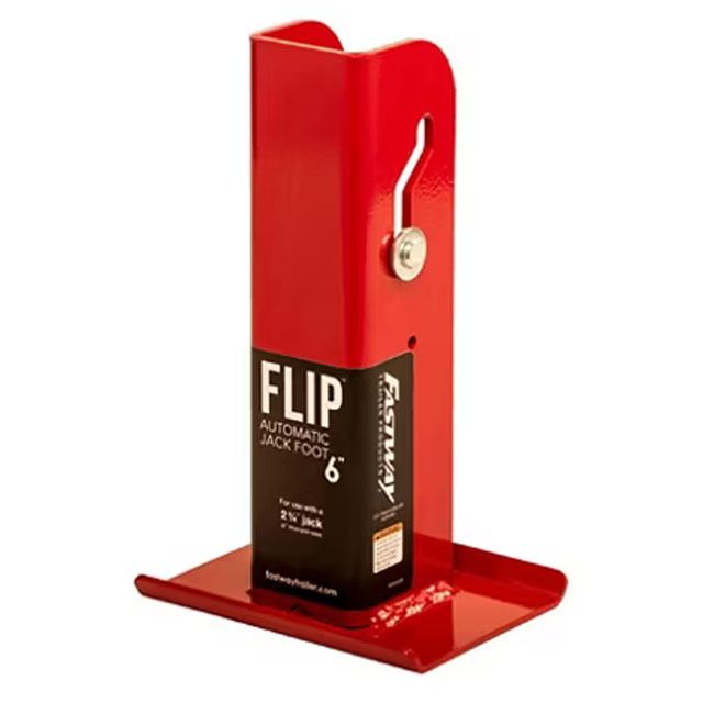 (image for) Trailer Jack Foot 6" Flip Automatic Dexter/Redneck #88-00-6500