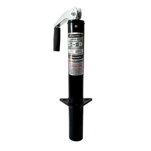 (image for) Trailer A-Frame Jack Trailer Parts Pro 2,000 lb. Top Wind Dexter/Redneck #JP03-010