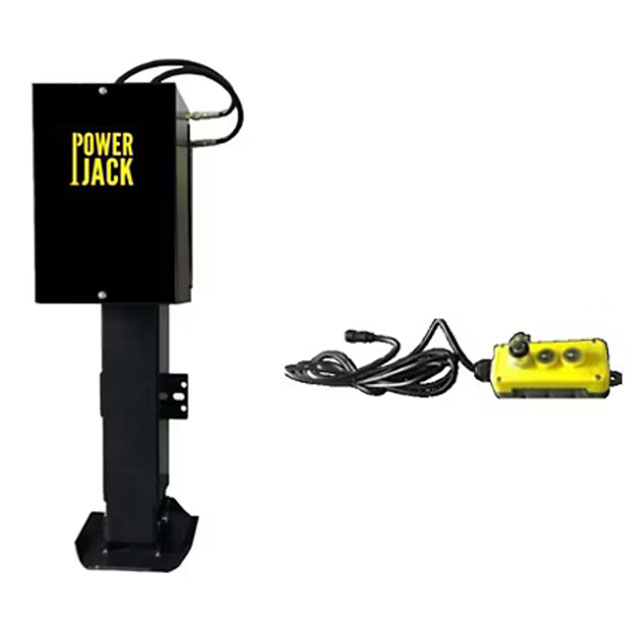(image for) Trailer Jack Powerhoist Hydraulic With On-Board Pump 15,000 lbs. Dexter/Redneck #POJC-1-K