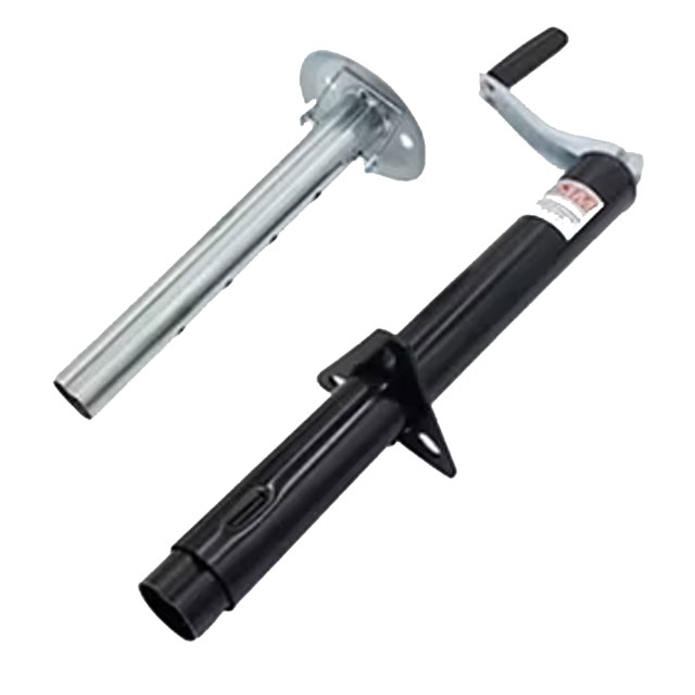 (image for) Trailer A-Frame Jack Ram 2,000 lb. Top Wind With Dropleg Dexter/Redneck #TJA2000BDL