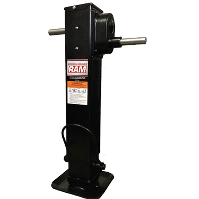 (image for) Trailer Dropleg Jack Medium Duty 15k Side Wind 2 Speed Dexter/Redneck #TJD2SP-15000SP-F