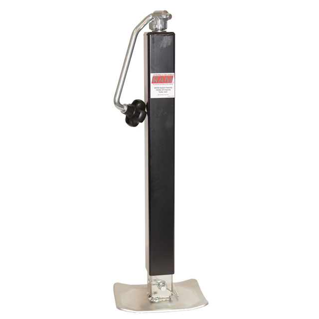(image for) Trailer Dropleg Jack Light Duty 8,000 lb Top Wind Dexter/Redneck #TJD8000