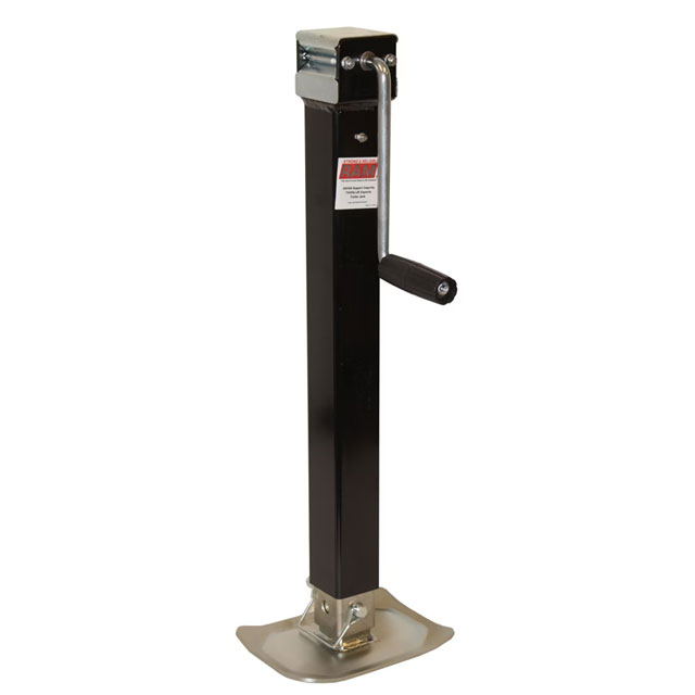 (image for) Dropleg Trailer Jack Light Duty 8,000 lb. Side Wind Dexter/Redneck #TJD8000S