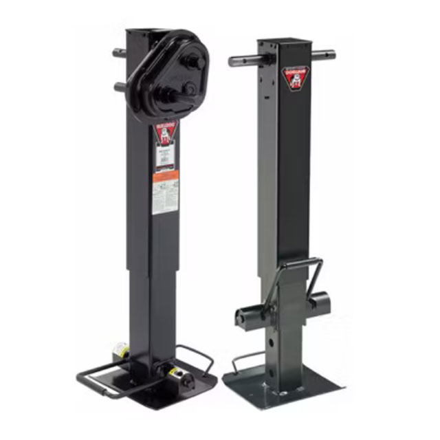 (image for) Trailer Drop Leg Jack Heavy Duty 50K Dexter/Redneck #TWINCAMSET