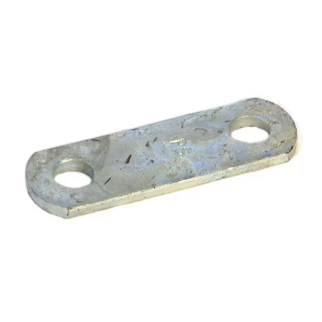 (image for) Trailer Galvanized Double Eye Shackle Strap 2 5/8" Long Dexter/Redneck #115052GALV