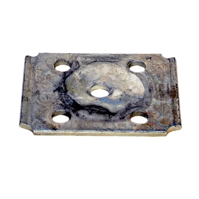 (image for) Trailer Galvanized Suspension U-Bolt Axle Plate 2'' Square 2.2-3.5k Axle Dexter/Redneck #117594-G