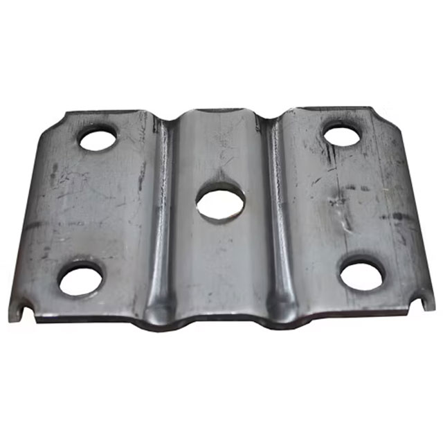 (image for) Trailer Suspension U-Bolt Axle Plate 3'' Round 3.5 HD-7K Axle Dexter/Redneck #12-2