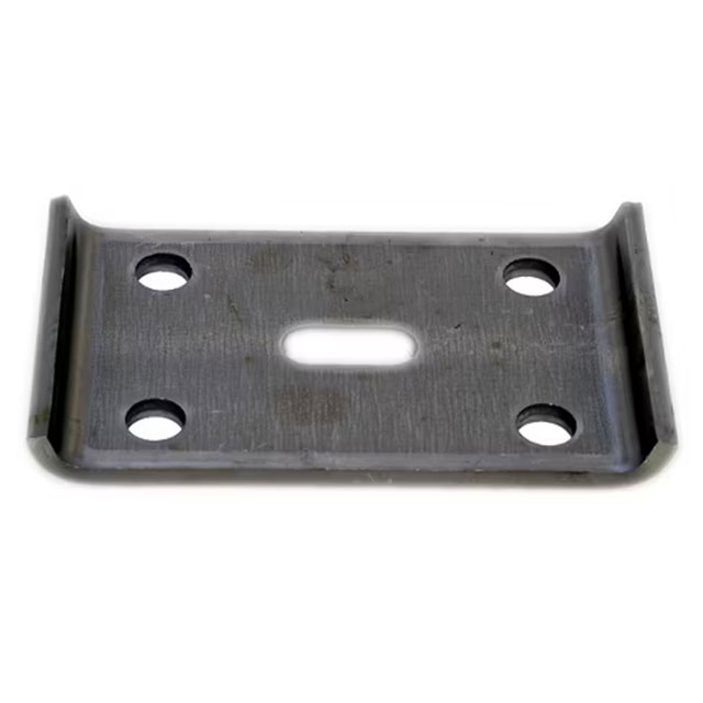 (image for) Trailer Suspension U-Bolt Axle Plate 4" Round 9K Axles Dexter/Redneck #12-42