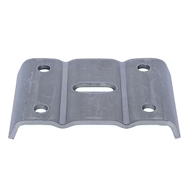 (image for) Trailer Suspension U-Bolt Axle Plate 5" Round 10k HD Axles Dexter/Redneck #12-53