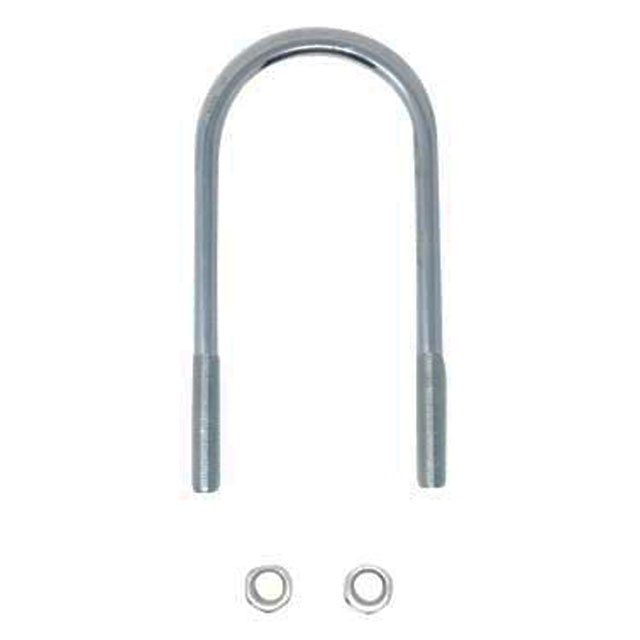 (image for) Trailer Zinc Suspension U-Bolt 1/2"-20'' X 7" For 3" 5.2-7K Round Axle Tubes Dexter/Redneck #1755892-Z