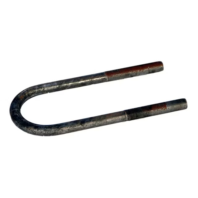 (image for) Trailer Suspension U-Bolt Only Round 9/16"-18' X 7 3/4" For 2 1/2" 7.5k Round Tube & Solid Bar Axles Dexter/Redneck #175668LN