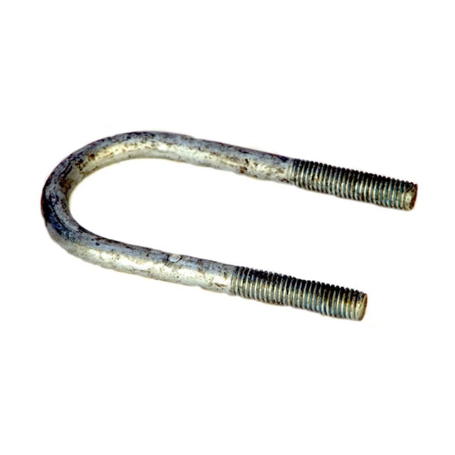 (image for) Trailer Galvanized Suspension U-Bolt Only 1/2'-20' X 5.38" For 2 3/8" 3.5k Round Axle Tubes Dexter/Redneck #176400LN-G