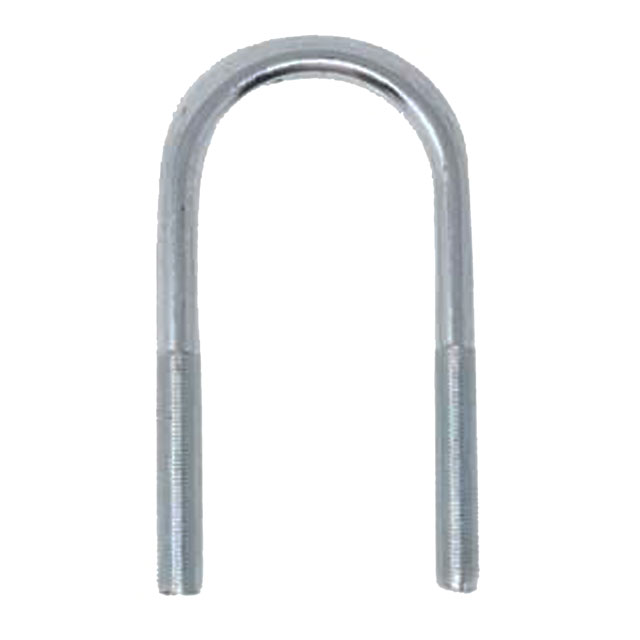 (image for) Trailer Zinc Suspension U-Bolt Only 1/2"-20'' X 5 1/2" For Round 2 3/8" 3.5k Round Axle Tubes Dexter/Redneck #176400LN-Z