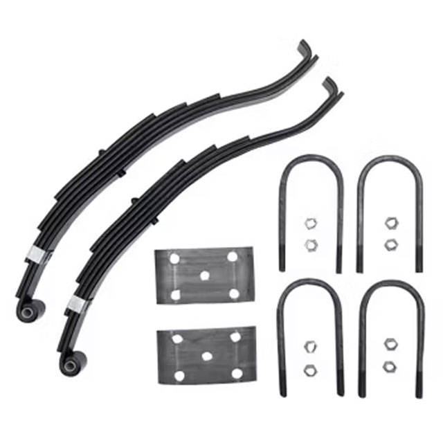 (image for) Trailer Slipper Spring Kit & U-Bolts 24 7/8" 5 Leaf 8k Dexter/Redneck #2-1203T3-8K