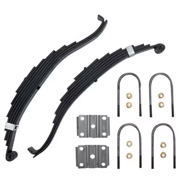 (image for) Trailer Slipper Spring Kit With U-Bolts 24" 7 Leaf Dexter/Redneck #2-1403T3