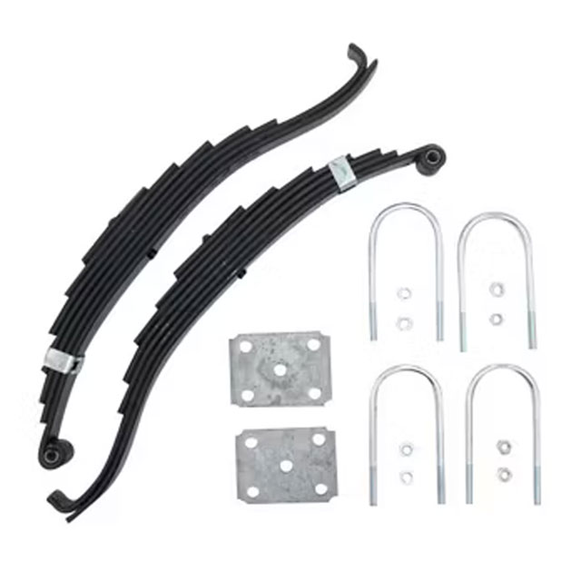 (image for) Marine Trailer Slipper Spring Kit With U-Bolts 24" 7 Leaf Dexter/Redneck #2-1403T3M