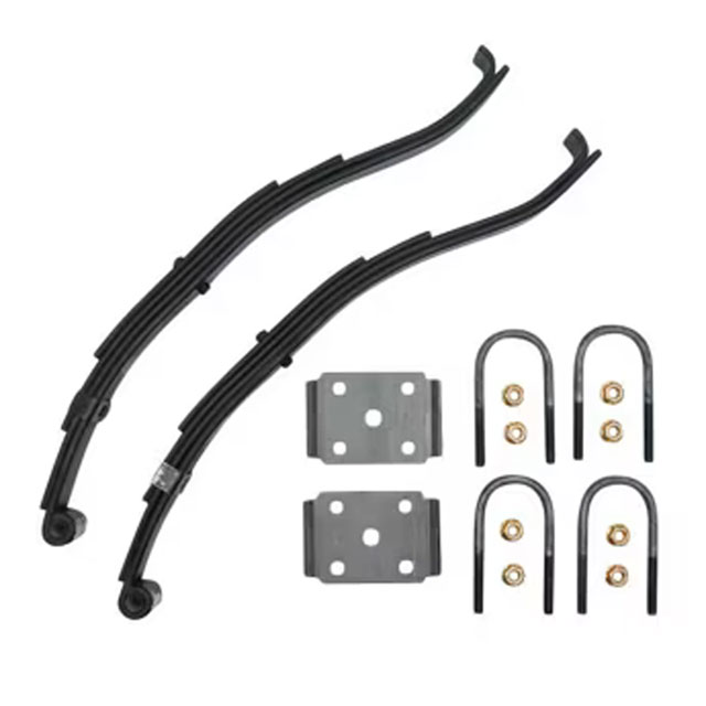 (image for) Trailer Slipper Spring Kit With U-Bolts 25 7/8" 4 Leaf Dexter/Redneck #2-803T3
