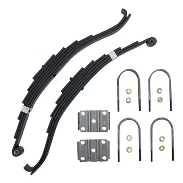 (image for) Trailer Slipper Spring Kit With U-Bolts 27 1/2" 6 Leaf Dexter/Redneck #2-E5115