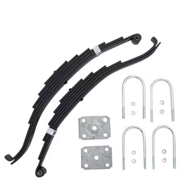 (image for) Marine Trailer Slipper Spring Kit With U-Bolts 27 1/2" 6 Leaf Dexter/Redneck #2-E5115M