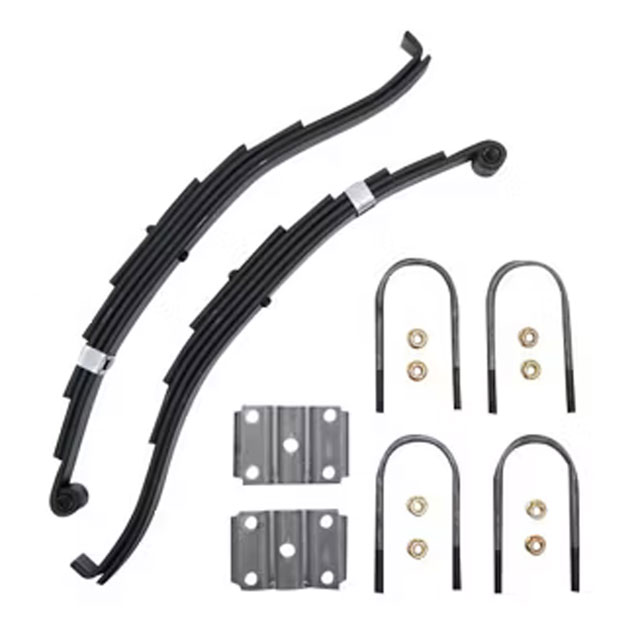 (image for) Trailer Slipper Spring Kit With U-Bolts 25 1/4" 5 Leaf Dexter/Redneck #2-E5226