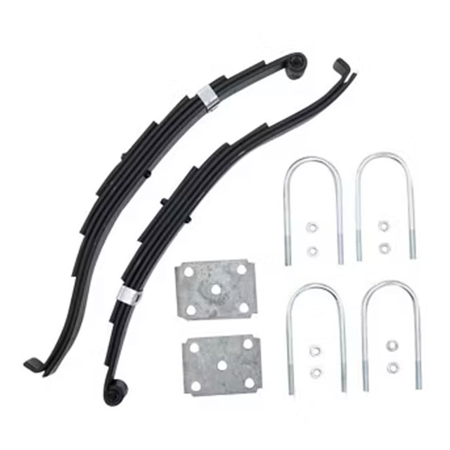 (image for) Marine Trailer Slipper Spring Kit With U-Bolts 25 1/4" 5 Leaf Dexter/Redneck #2-E5226M