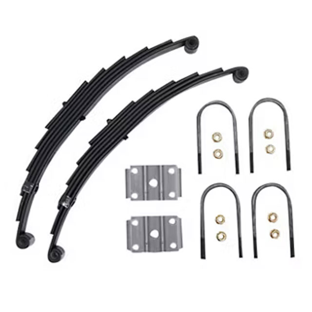 (image for) Trailer Double Eye Spring Kit With U-Bolts 24 7/8" 6 Leaf Dexter/Redneck #2-PR6