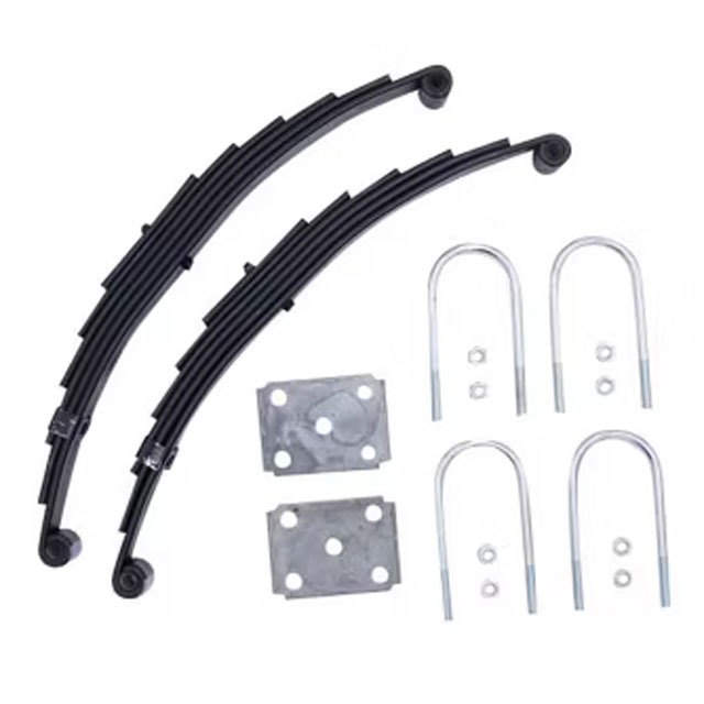 (image for) Marine Trailer Double Eye Spring Kit With U-Bolts 24 7/8" 6 Leaf Dexter/Redneck #2-PR6M