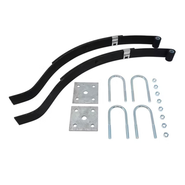 (image for) Marine Trailer Slipper Spring Kit With U-Bolts 23 1/8" 2 Leaf Dexter/Redneck #2-WIC2M