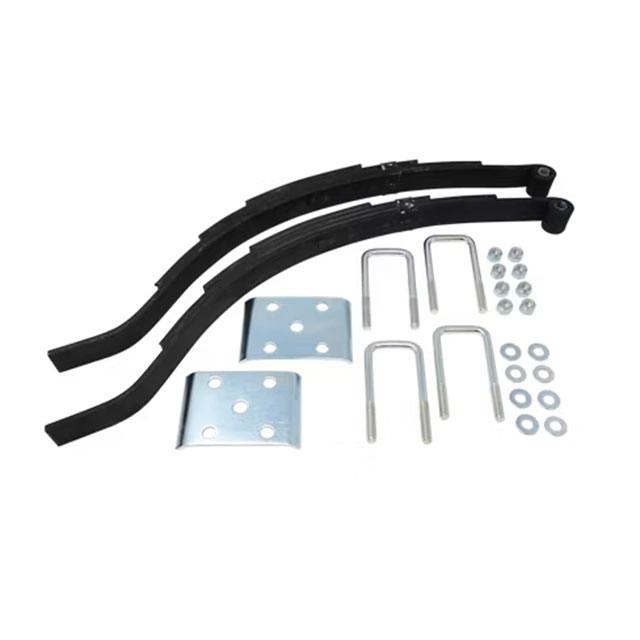 (image for) Marine Trailer Slipper Spring Kit With U-Bolts 27 3/8" 4 Leaf Dexter/Redneck #2-WIG4M-SQ