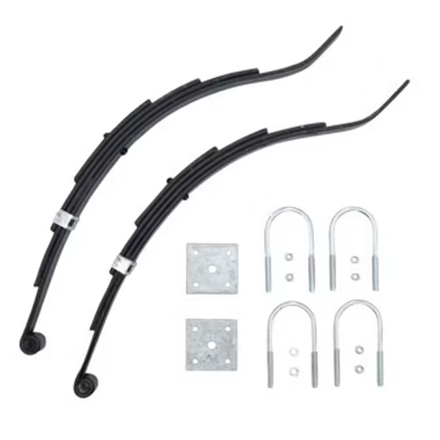 (image for) Marine Trailer Slipper Spring Kit With U-Bolts 27 3/8" 4 Leaf Dexter/Redneck #2-WIG4M