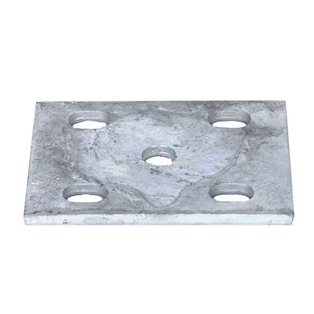 (image for) Trailer Suspension U-Bolt Axle Plate 2'' Square 2.38'' Round 2.2-3.5K Axle Dexter/Redneck #44550