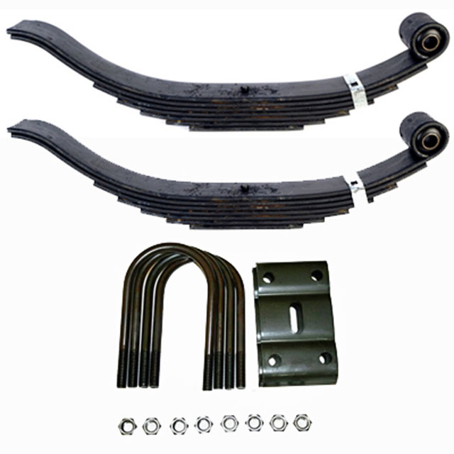 (image for) Trailer Slipper Spring Kit With U-Bolts 30" 7 Leaf 15k Dexter/Redneck #72-45-1MT15K