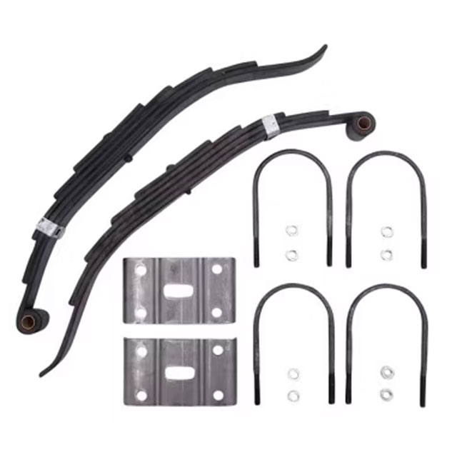 (image for) Trailer Spring Kit With U-Bolts 30" 5 Leaf Slipper Spring Dexter/Redneck #72-77MT10GD