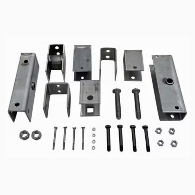(image for) Trailer Combo Tandem Axle Spring Hanger Kit 2" Slipper Springs 3.5-8K AxleDexter/Redneck #AP202-H202-134HD