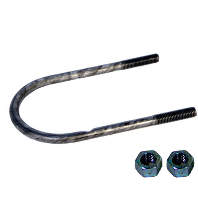 (image for) Trailer Suspension U-Bolt 5/8''-11 X 9 1/2" For 10k Hayes 5" Round Axle Tube Dexter/Redneck #D091148