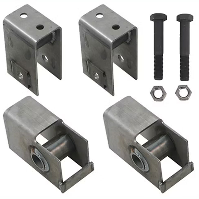 (image for) Trailer Single Axle 2.5" Slipper Spring Hanger Kit 3/4" Rubber Eye 10GD Axle Dexter/Redneck #HAP-158-00