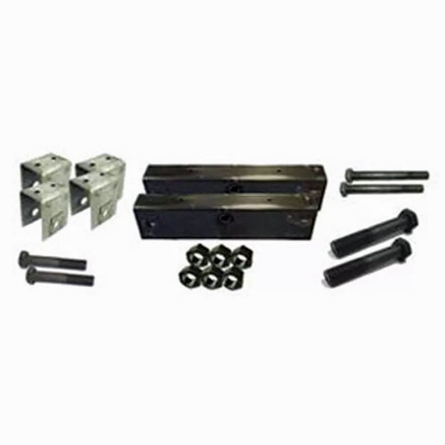 (image for) Trailer Multi Axle 3" Slipper Spring Hanger AP Kit 48 1/2" Axle Spacing 10-15k Axle Dexter/Redneck #HAP-203-03