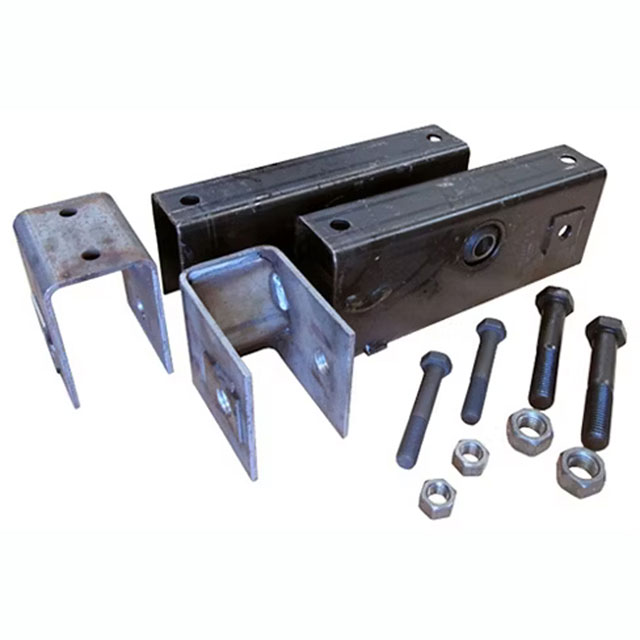 (image for) Trailer Multi Axle 2.5" Slipper Spring Hanger AP Kit 38" Axle Spacing 10GD Axle Dexter/Redneck #HAP-258-01