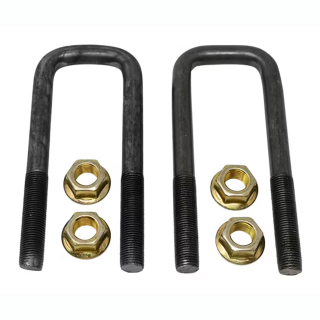 (image for) Trailer Suspension U-Bolt Kit 1/2"-20 X 5" For 1 1/2" Square Axle Tubes Pkg Of 2 Dexter/Redneck #SP01-120