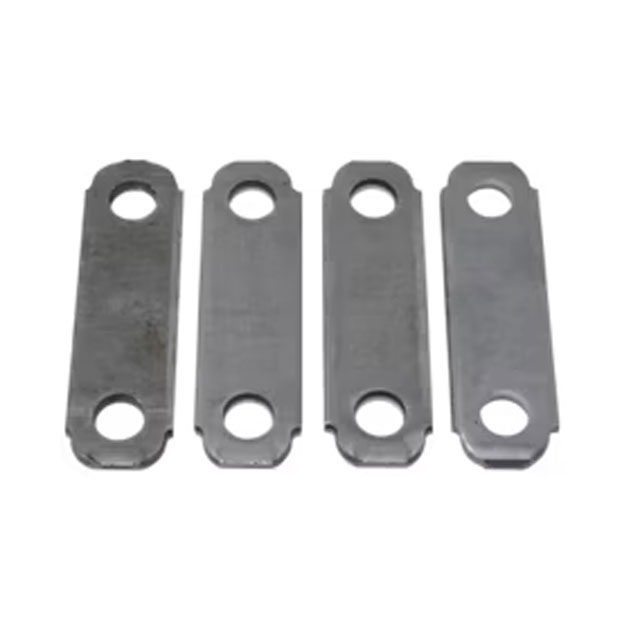 (image for) Trailer Double Eye Shackle Strap 3 1/8" Hole Centers Pkg Of 4 Dexter/Redneck #SP03-060