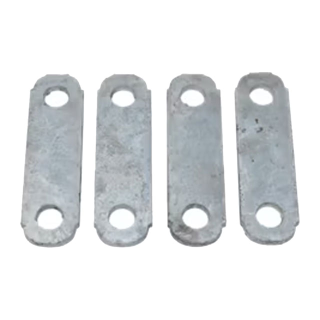 (image for) Trailer Galvanized Shackle Strap 3 1/8" Hole Centers Pkg Of 4 Dexter/Redneck #SP03-160