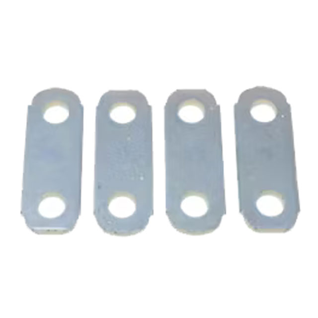 (image for) Trailer Zinc Shackle Straps 2 1/4" Hole Center Pkg Of 4 Dexter/Redneck #SP03-120