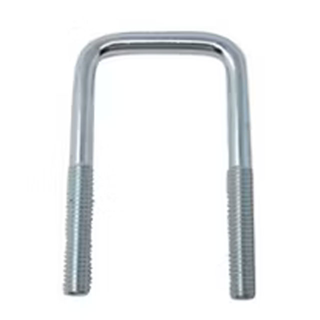 (image for) Trailer Zinc Suspension U-Bolt 7/16"-14 X 4" For 2 1/8" Square Axle Dexter/Redneck #UBZC716X212X400