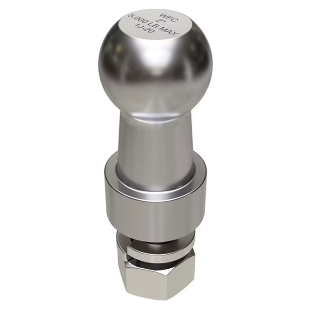 (image for) Trailer Hitch Ball 2" 5K 1" Rise Dexter/Redneck #211RM