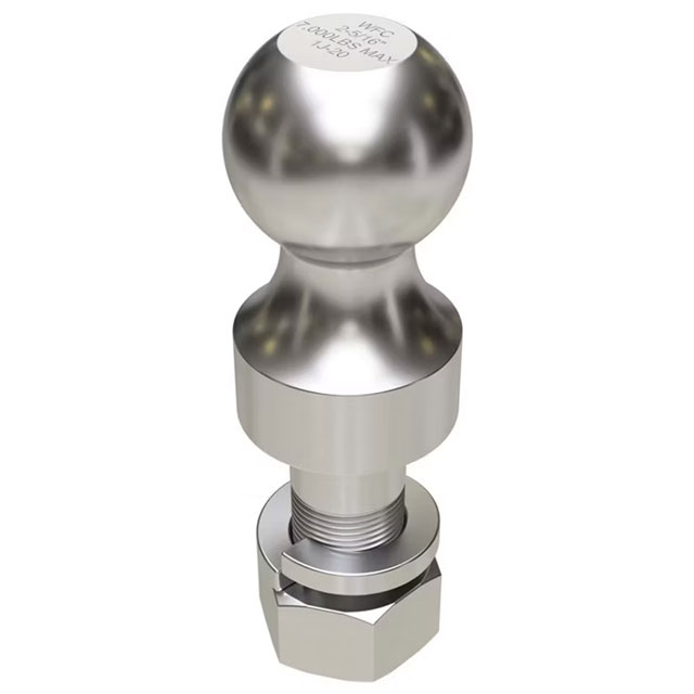 (image for) Trailer Hitch Ball 2 5/16" 7k 1" Rise Dexter/Redneck #2516-114-1LS